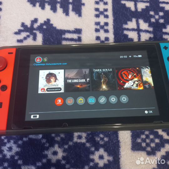 Nintendo Switch 1 ревизия (прошитая)