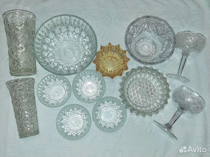 Графины,Вазы,Салатники ссср,Кофейный набор гдр