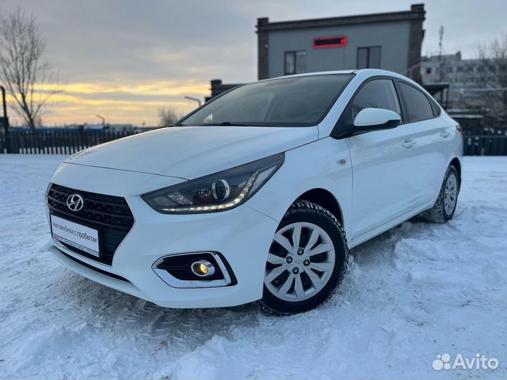 Hyundai Solaris 1.6 AT, 2017, 133 779 км