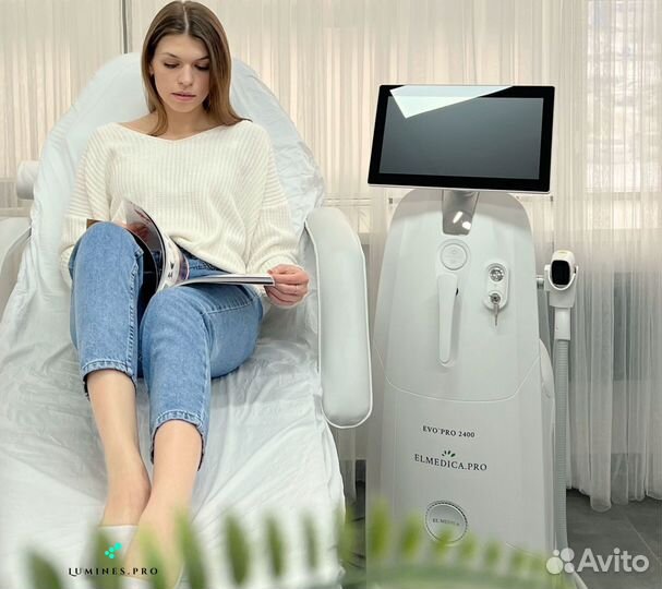 Диодный лазер для эпиляции Люминес. MaxOne 1200в