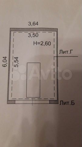Гараж, 21 м²