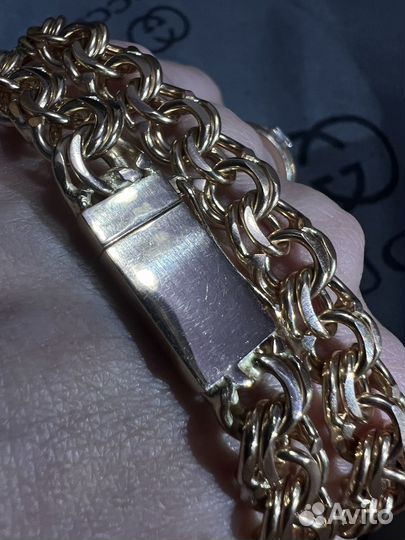 Золотая цепь бисмарк 585* 64 см новая