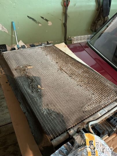 Кассета радиаторов ford focus