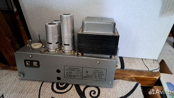 Ламповый усилитель уэу 109м