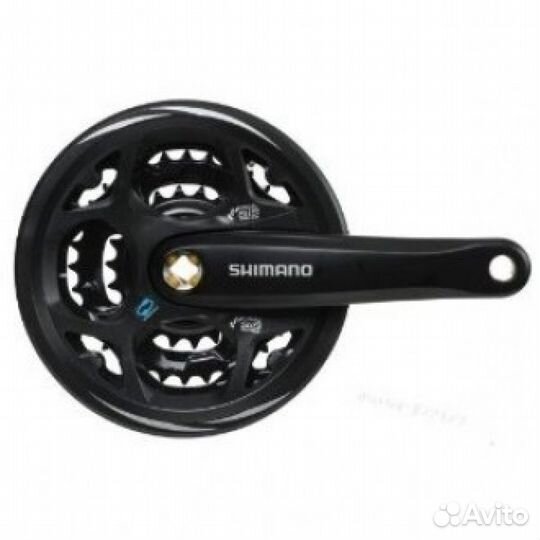 Система шатунов Shimano Altus M311, 170 мм, Кв, 42/32/22Т