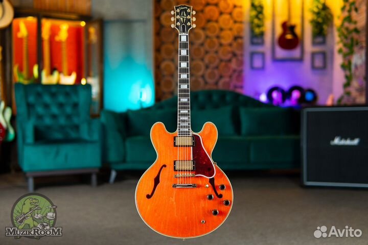 Gibson 1959 ES-355 Light Aged Watermelon Red