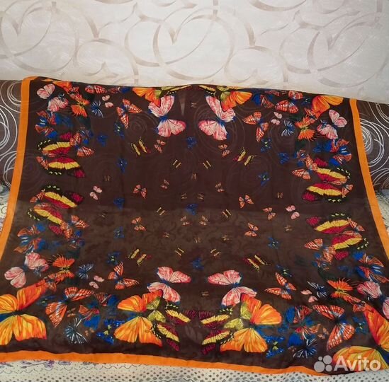 Платок Шаль loewe шелк оригинал 130х130