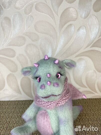 Дракон в стиле Тедди ручная работа