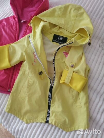 Ветровка для девочки 98