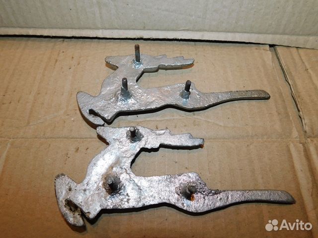 Алюминиевые олени на брызговики газ-21 Волга СССР