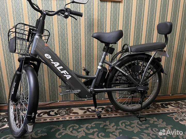 Электровелосипед green city e-alfa