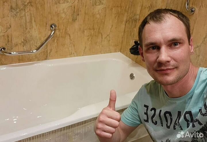 Реставрация ванн жидким акрилом