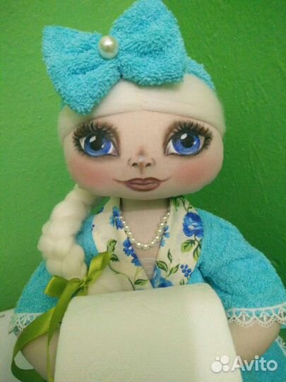 Интерьерная кукла ручной работы