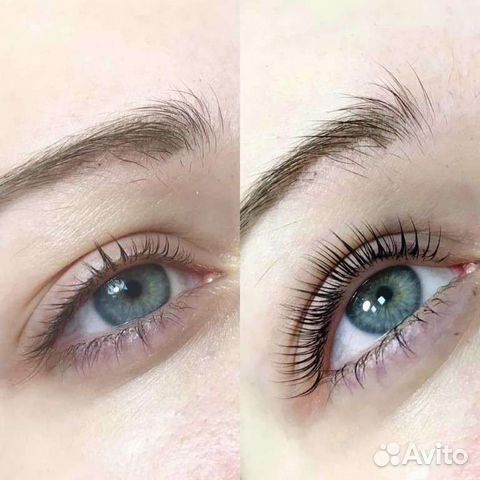 Ламинирование ресниц и бровей