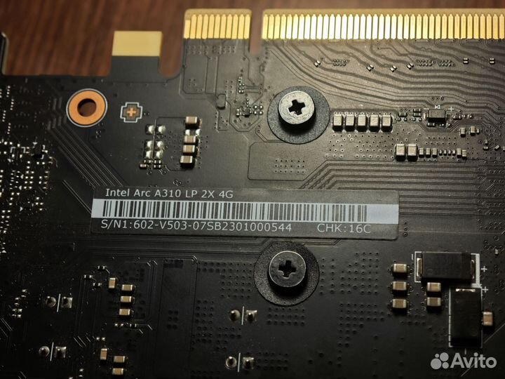 Видеокарта intel arc a310