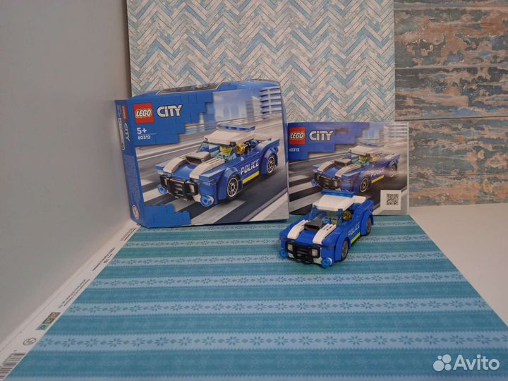Lego city Арт 60312 Полицейская машина