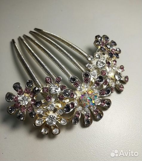 Заколка Гребень Брошь