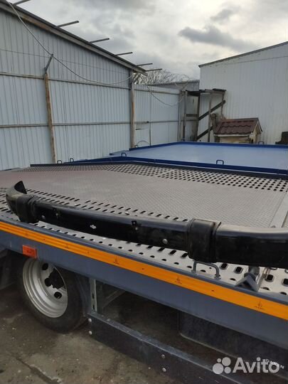 Бампер передний нового образца на УАЗ