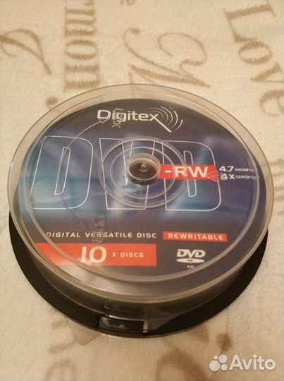 Чистые DVD диски (болванки)