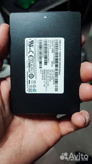 Ssd диск Samsung на 128gb