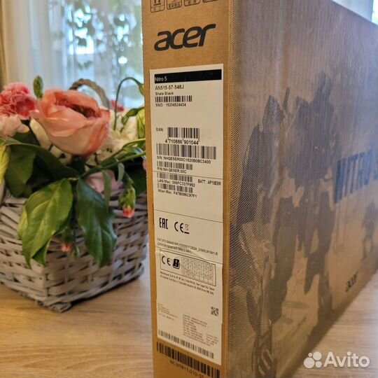 Игровой ноутбук Acer Nitro 5 / RTX 3050 Ti / i5