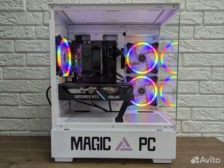 Игровой пк i3-10100f/16gb ddr4/512 SSD/RTX-2060