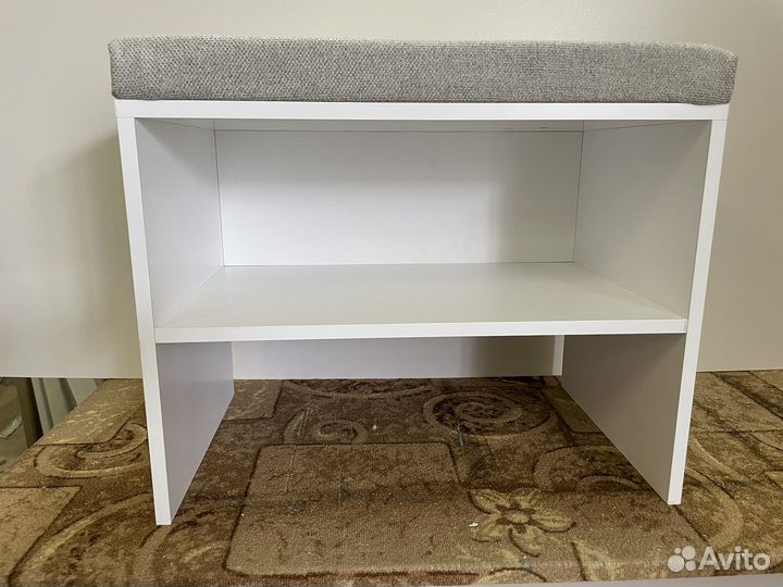 Обувница с мягким сиденьем