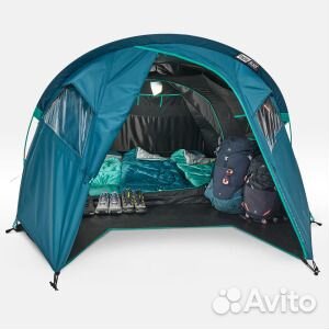 Палатка для кемпинга 3-местная MH100 XL fresh & bl