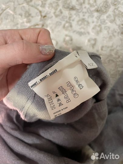 Miu miu тонкий шерстяной джемпер