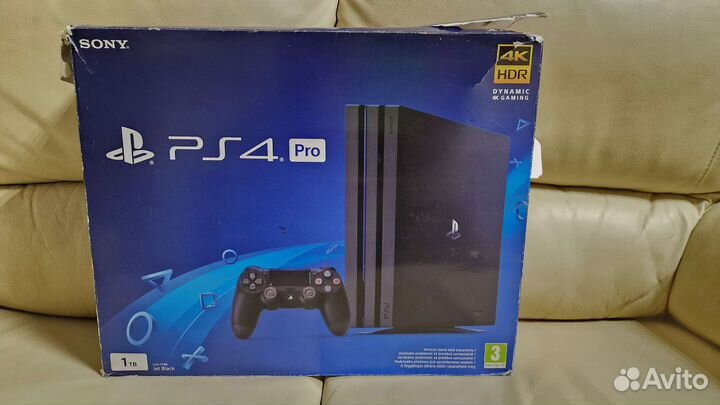 Sony playstation 4 PS4 pro 1tb с играми