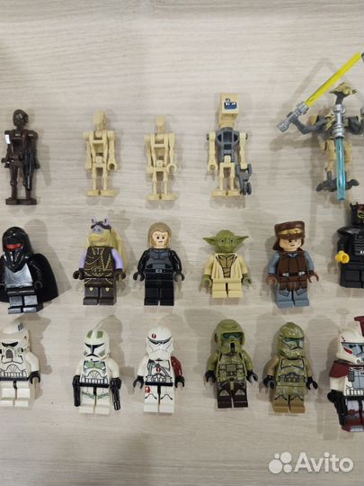 Lego Star Wars минифигурки 23 шт