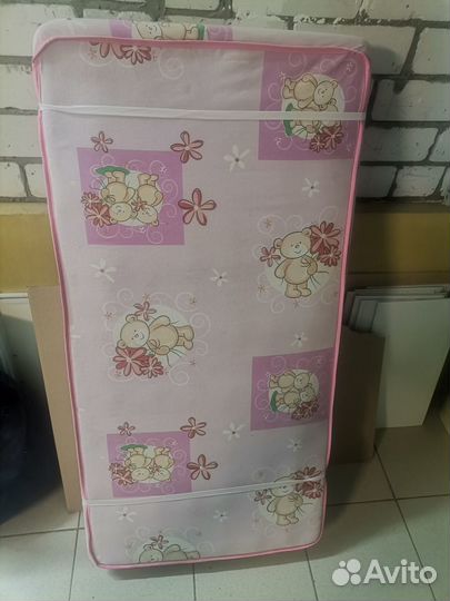 Матрац детский пружинный 120х60х12