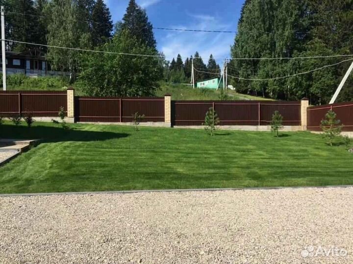 Рулонный газон /продажа/укладка