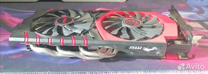 Видеокарта MSI gtx 960 gaming 2g