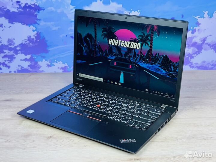 Ноутбук бу Lenovo T470S i7 6th FHD touch 20GB 1TB