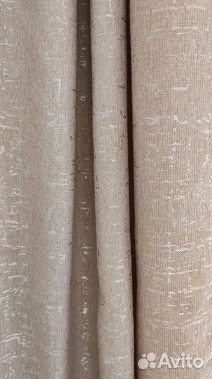 Штора на кухню короткая