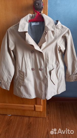 Плащ весенний для девочек