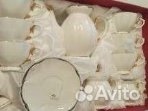 Чайный сервиз фарфор новый