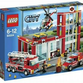 Lego City Пожарная 3-х этажная часть (60004)