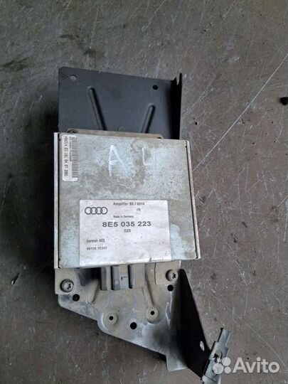 Усилитель звука на Audi A4 B6