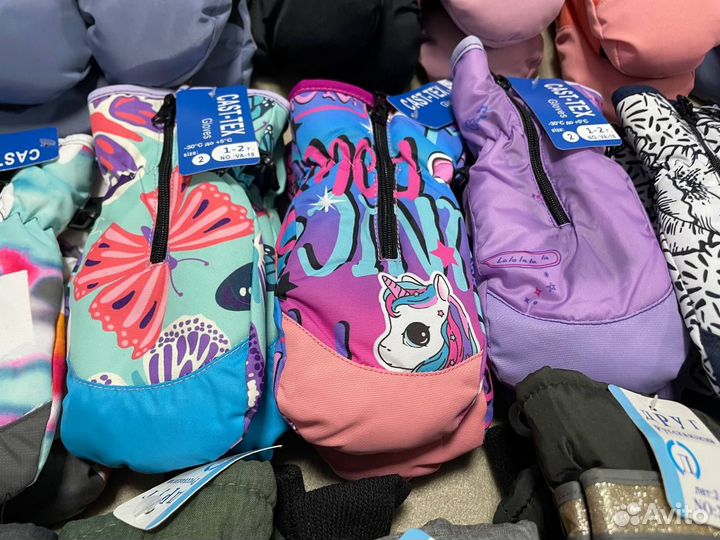 Варежки краги новые зимние 6 мес - 10 лет