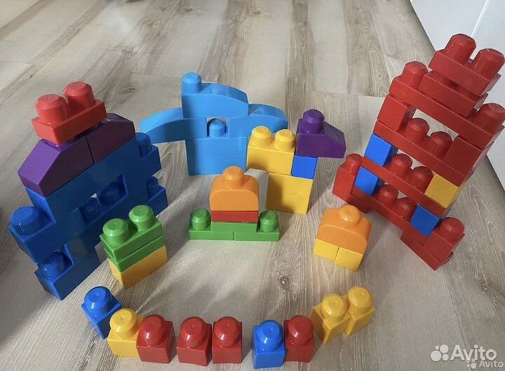 Mega Bloks пакетом / игрушки / лего деревянное