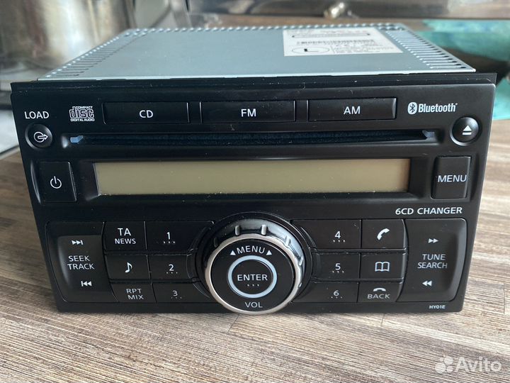 2х диновая магнитола nissan