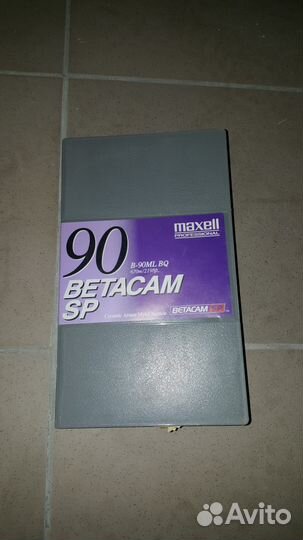 Betacam SP лента maxell professional B-90ML BQ