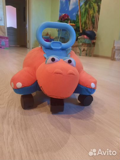 Детская Мягкая каталка Динозавр (Little Tikes)