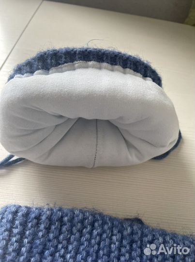 Комплект шапка и снуд