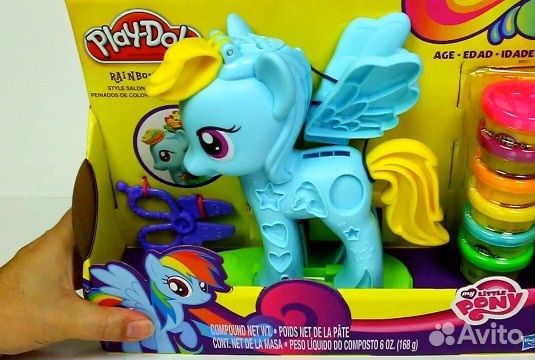 Пластелин плей до набор Пони