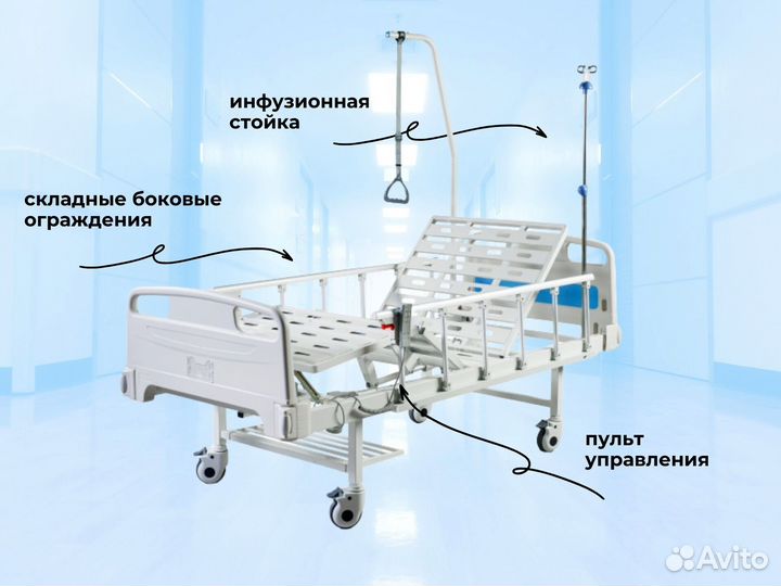 Кровать медицинская функциональная