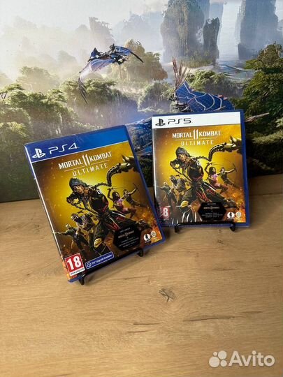 Диск для Ps4/Ps5 Mortal Combat 11 Ultimate новый