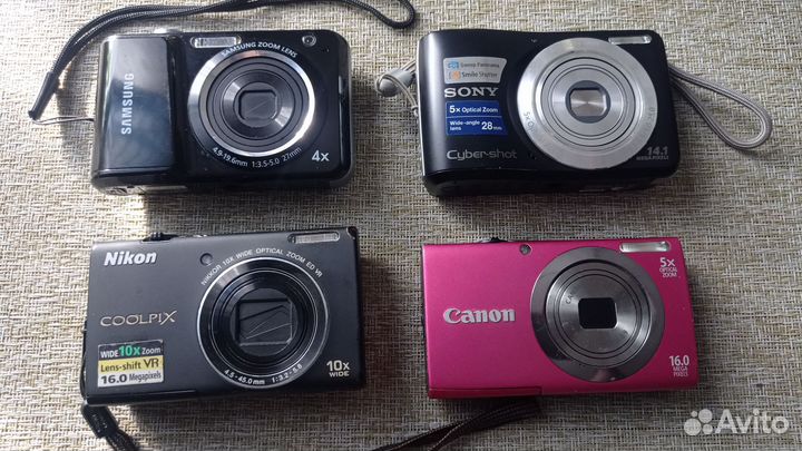 Компактный фотоаппарат sony cyber shot